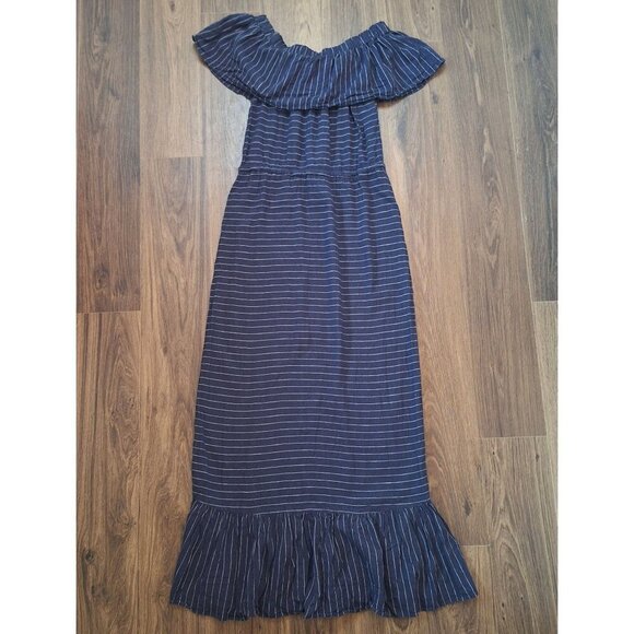 💙 Soho Maxi Dress - Viscose, Linen - Picture 9 of 10